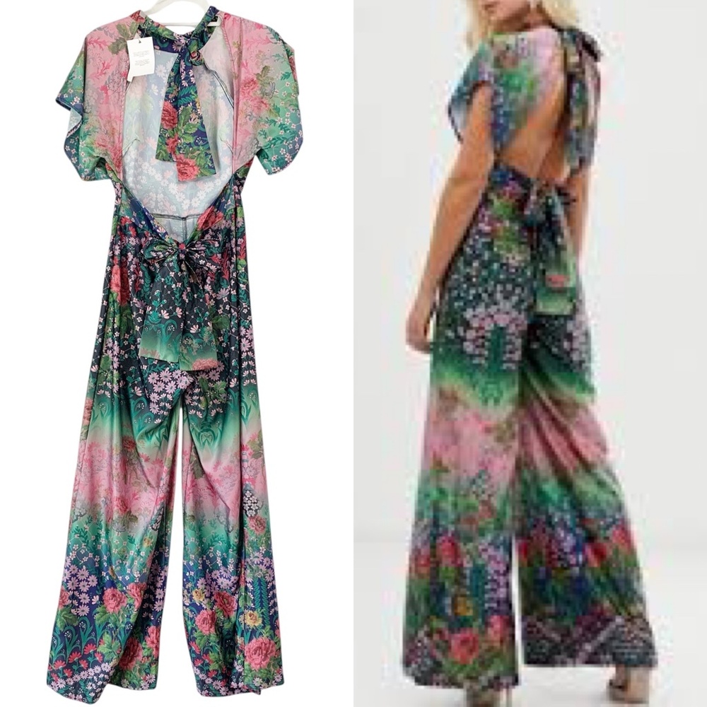 ASOS Multicolor Floral Jumpsuit - Picture 2 of 15